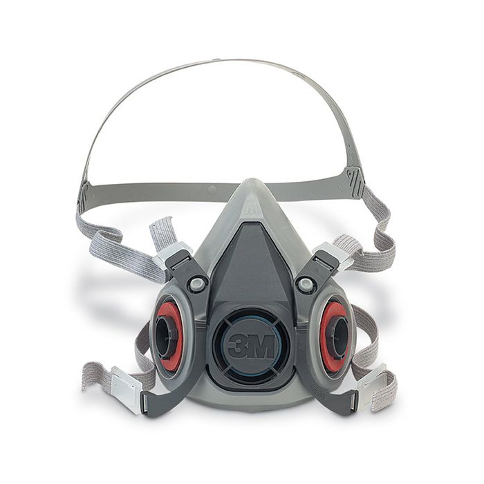 3M 6100S HALF MASK SMALL-Grey