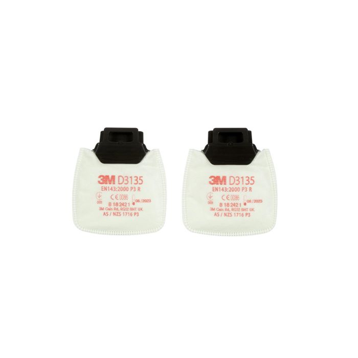 3M D3135 SECURE CLICK P3 R FILTER - White