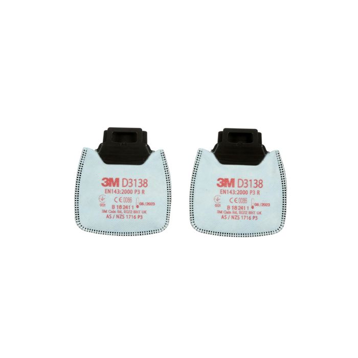 3M D3138 SECURE CLICK P3 R FILTER - White