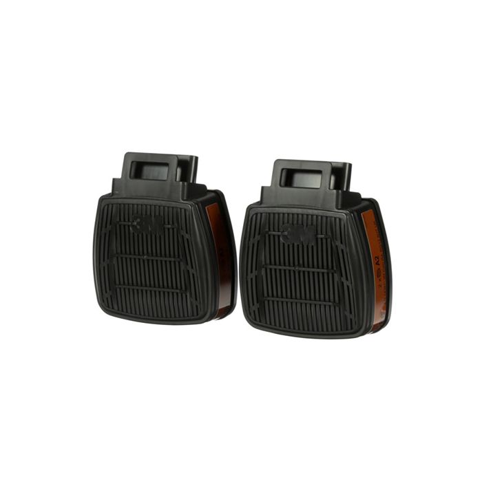 3M D8055 SECURE CLICK A2 FILTER DUAL FLOW - Black