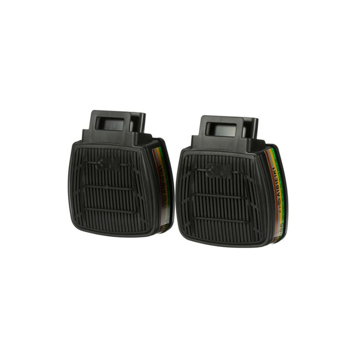 3M D8059 SECURE CLICK ABEK1 FILTER DUAL FLOW - Black