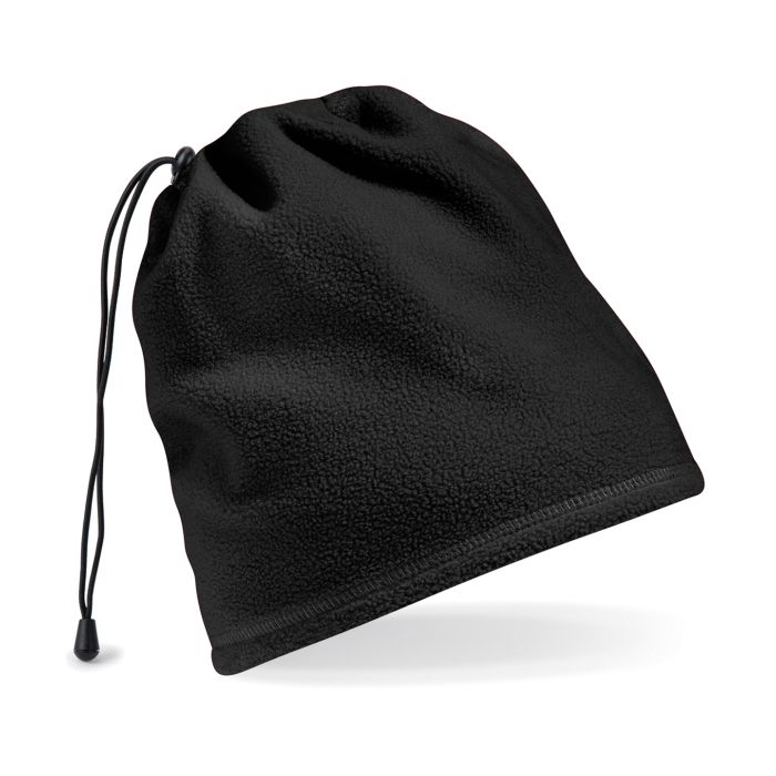 Suprafleece® snood/hat combo - Black - One size
