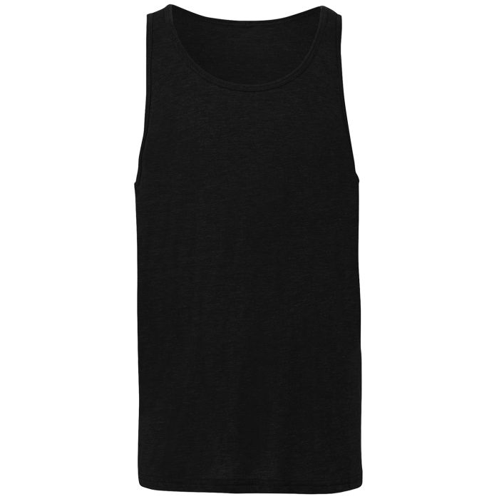 Unisex Jersey tank top - Black - S