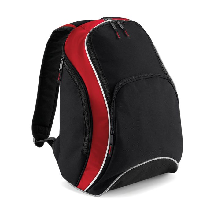 Teamwear backpack - Black/Classic Red/White - One size Teamwear backpack - Black/Classic Red/White - One size