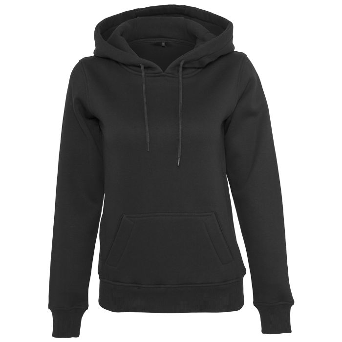 Women's heavy hoodie - Black - XS