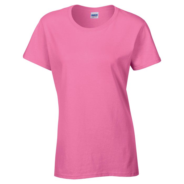 Heavy Cotton™ women's t-shirt - Azalea - S Heavy Cotton™ women's t-shirt - Azalea - S