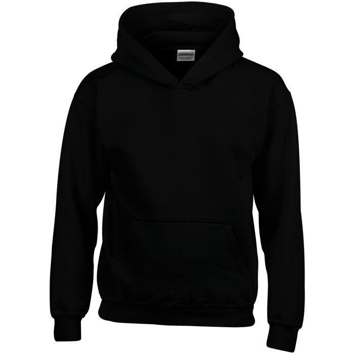 Heavy Blend™ youth hooded sweatshirt - Black - XS