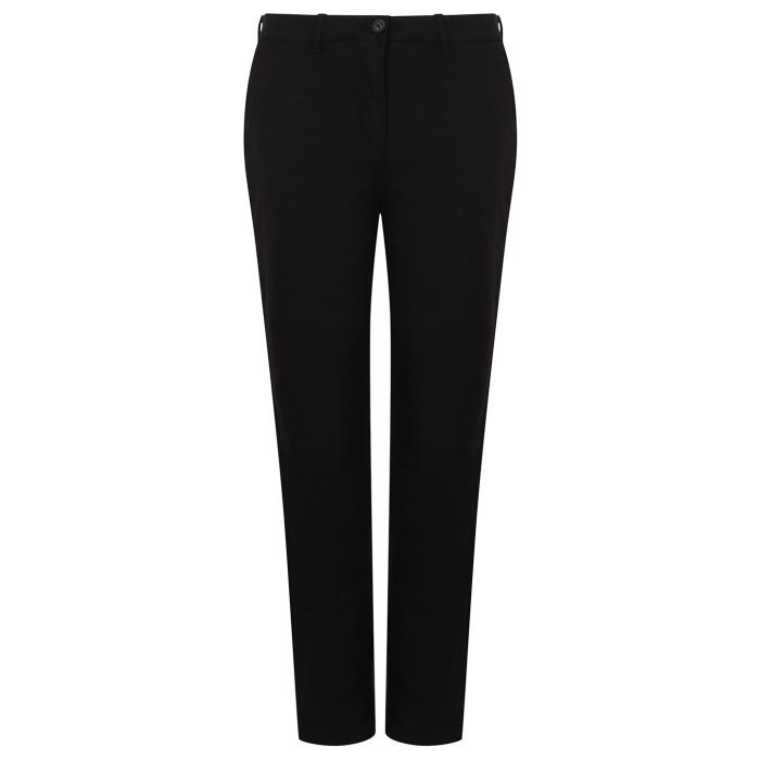 Women's stretch chinos - Black - 8 Reg Women's stretch chinos - Black - 8 Reg