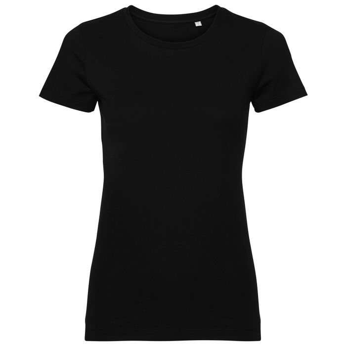 Women's pure organic tee - Black - XS