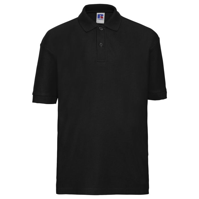 Kids polo shirt - Black - 1/2 Years