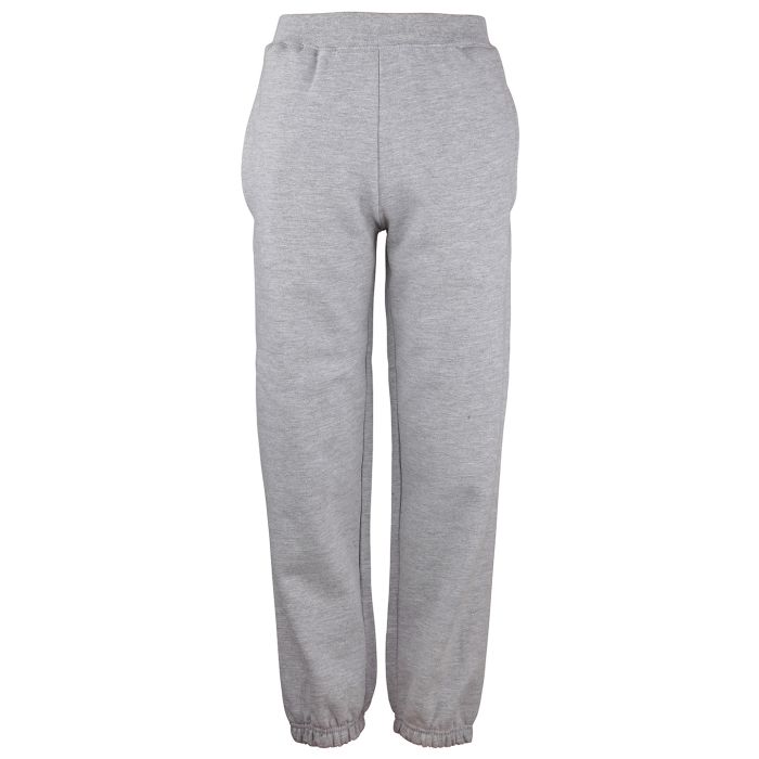 Kids cuffed sweatpants - Heather Grey - 7/8 Years