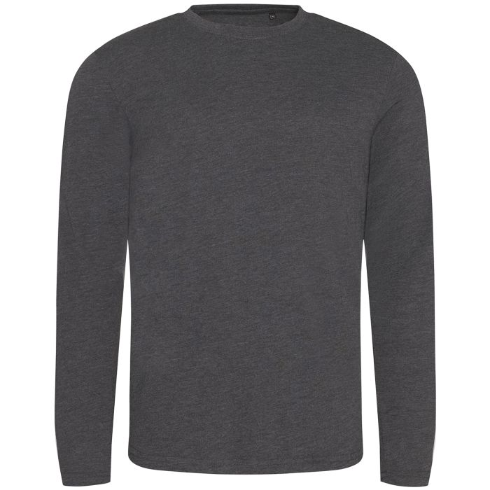 Triblend T long sleeve - Heather Charcoal - M