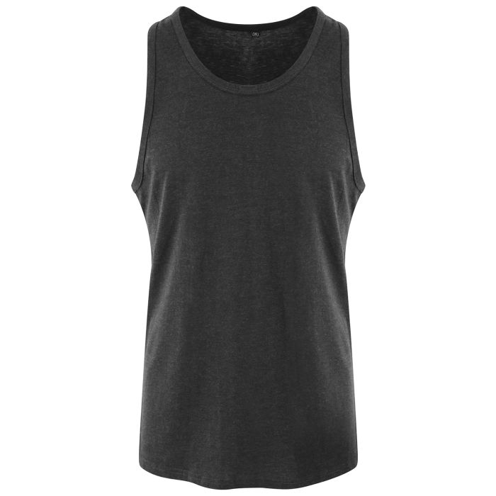 Triblend vest - Heather Black - S