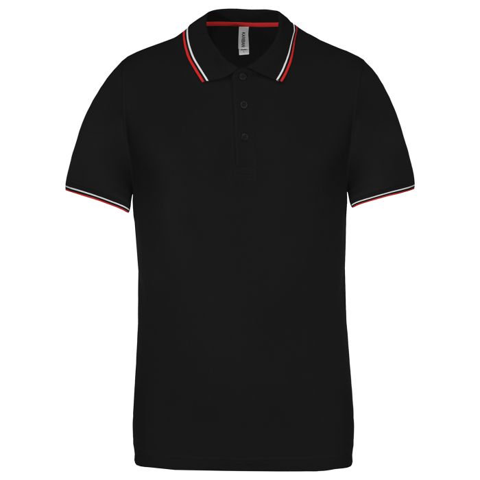 Short sleeve polo shirt - Black - S Short sleeve polo shirt - Black - S