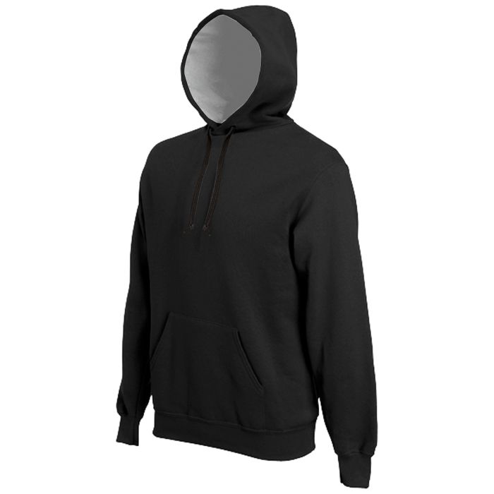 Hooded sweatshirt - Black - XS