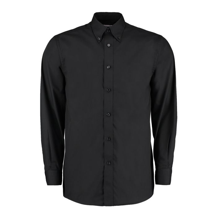 Workforce shirt long-sleeved (classic fit) - Black - S Workforce shirt long-sleeved (classic fit) - Black - S