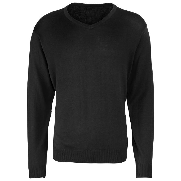 V-neck knitted sweater - Black* - XXS V-neck knitted sweater - Black* - XXS