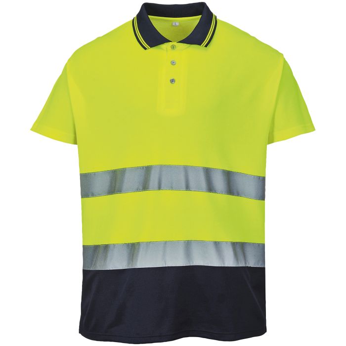Two-tone cotton Comfort polo (S174) Two-tone cotton Comfort polo (S174)