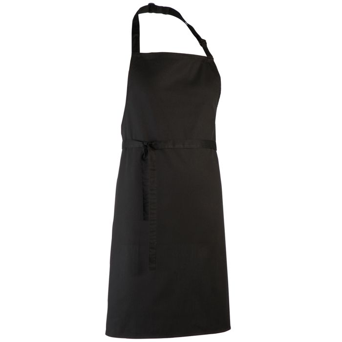 Colours bib apron - XL - Black - XL