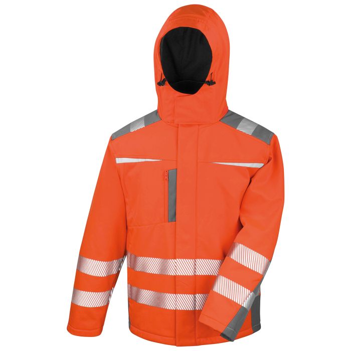 Dynamic softshell coat - Orange - S