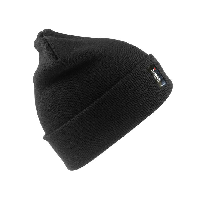 Heavyweight Thinsulate™ hat - Black - One size