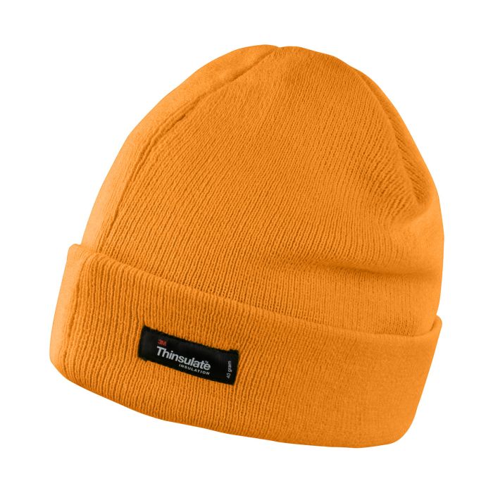 Lightweight Thinsulate™ hat - Fluorescent Orange - One size