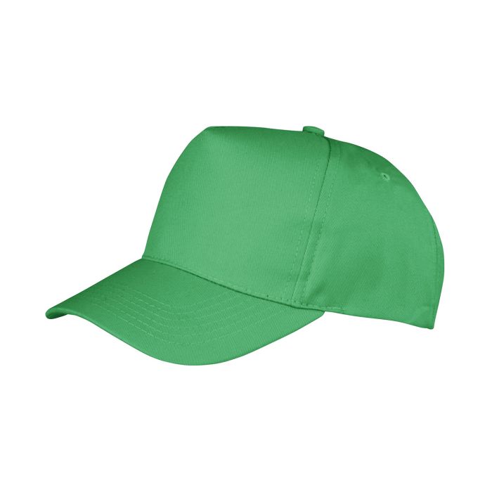 Boston 5-panel polycotton printer's cap - Apple Green - One size Boston 5-panel polycotton printer's cap - Apple Green - One size