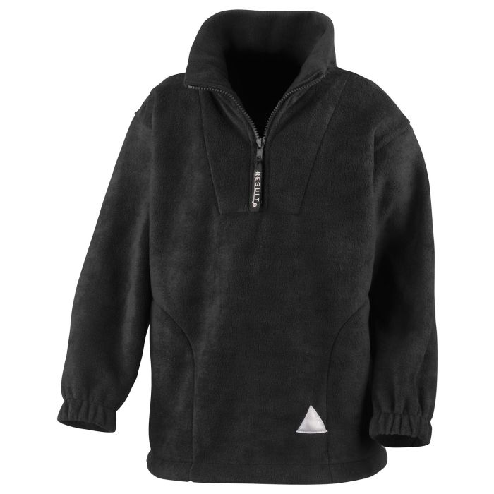 Junior PolarTherm™ top - Black - XXS
