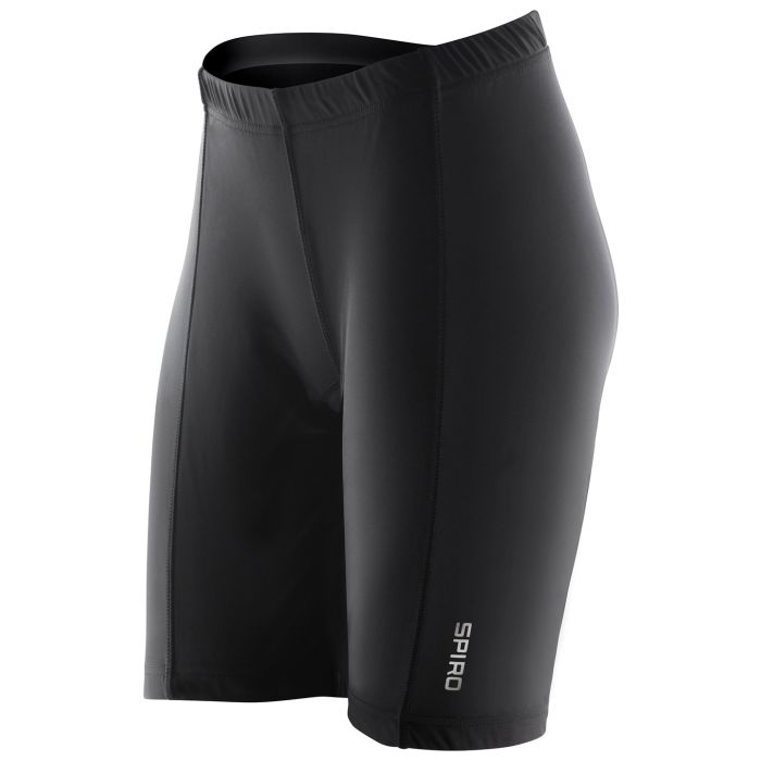 Women's padded bikewear shorts - Black - S