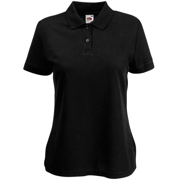 Women's 65/35 polo - Black - XS