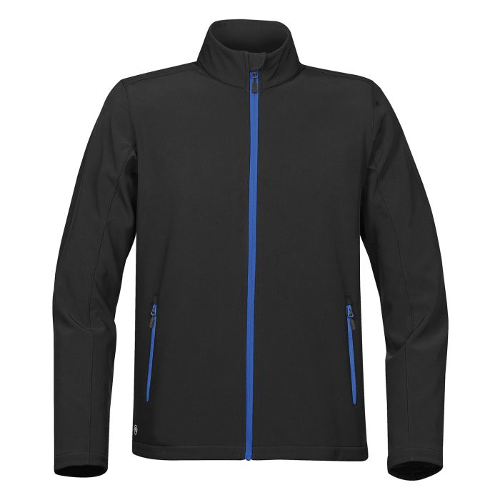 Orbiter softshell - Black/Azure - S