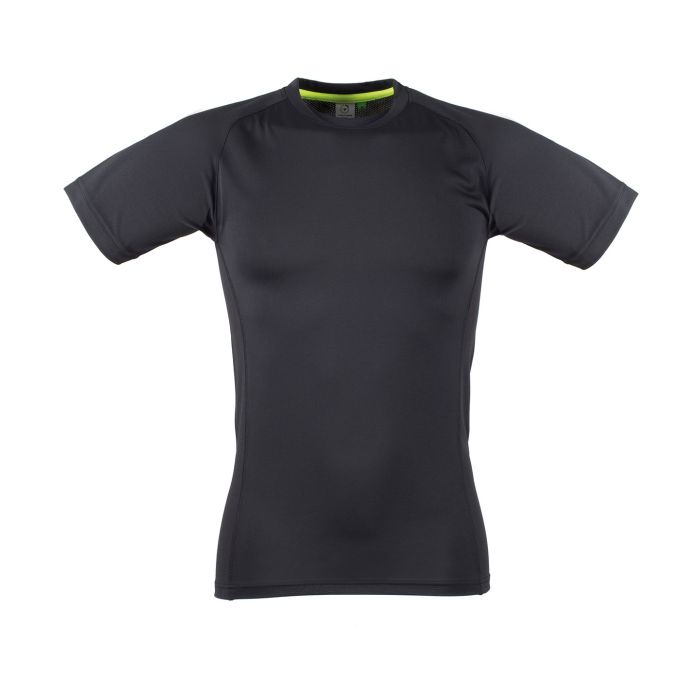 Slim fit t-shirt - Black/Black - S