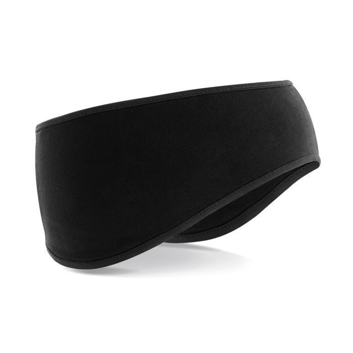 Softshell sports tech headband - Black - One size
