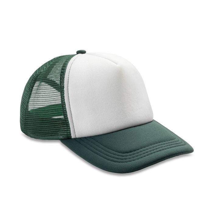 Core Detroit ½ mesh truckers cap - Bottle/White - One size Core Detroit ½ mesh truckers cap - Bottle/White - One size