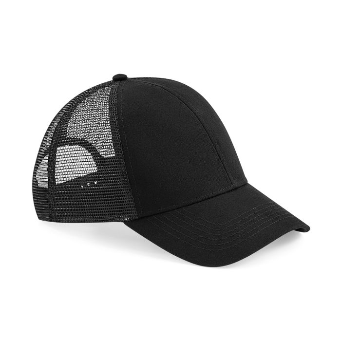 Organic cotton trucker - Black - One size Organic cotton trucker - Black - One size