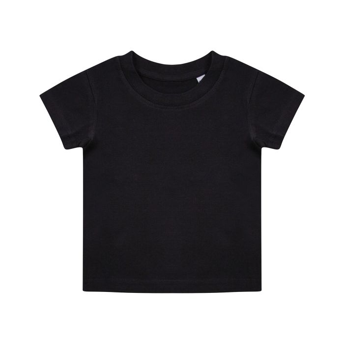 Organic t-shirt - Black - 0/3 Months