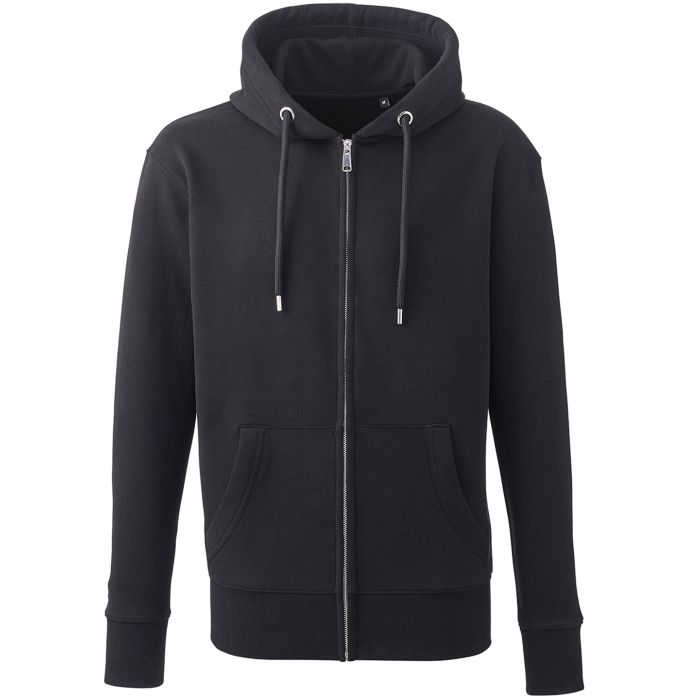 Men's Anthem full-zip hoodie - Black - S Men's Anthem full-zip hoodie - Black - S