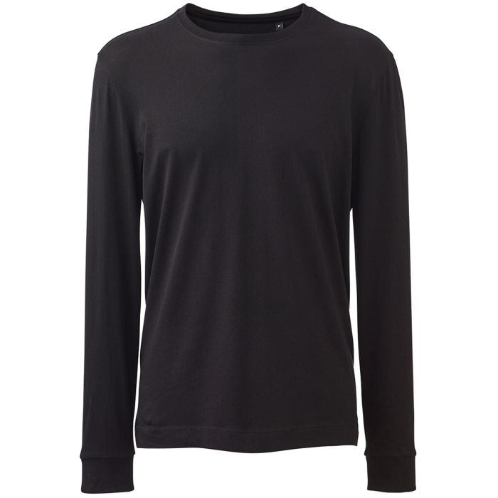Men's long sleeve Anthem t-shirt - Black* - S