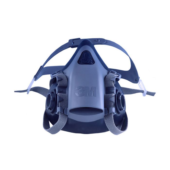 3M 7502 MED SILICONE HALF MASK-Blue