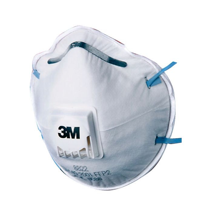 3M 8822 MASK P2V - White 3M 8822 MASK P2V - White