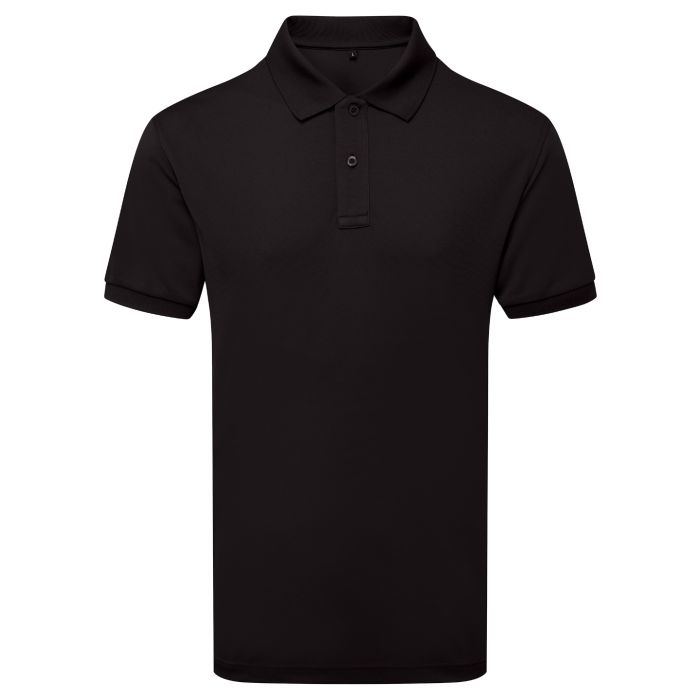 Men's GlacierTech polo - Black - S Men's GlacierTech polo - Black - S