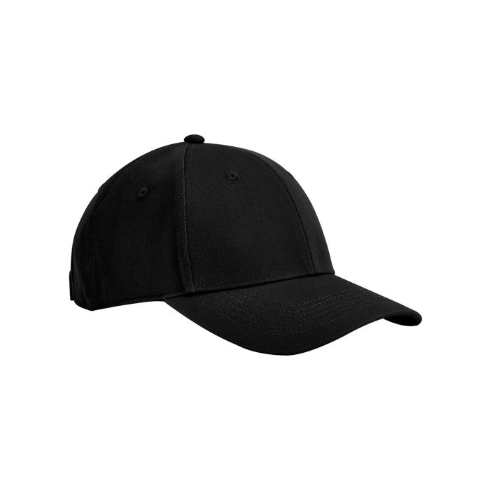 EarthAware® junior classic organic cotton 6-panel cap - Black - One size EarthAware® junior classic organic cotton 6-panel cap - Black - One size