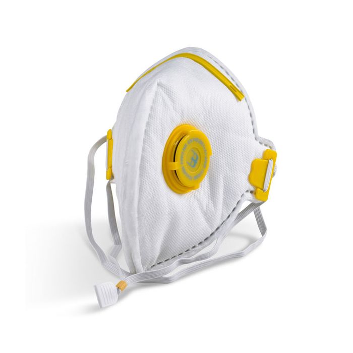 BB FOLD FLAT P3 VALVE MASK - White BB FOLD FLAT P3 VALVE MASK - White