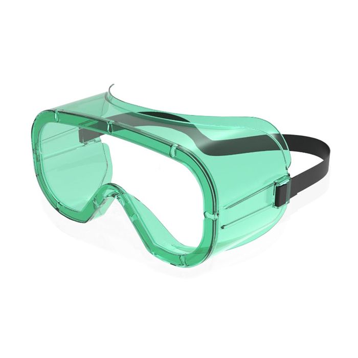 UNVENTED ANTI-SCRATCH ANTI-MIST (604) GOGGLE - Green