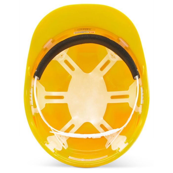 VENT HELMET REP PLASTIC HARNES C/W SWEATBAND - White VENT HELMET REP PLASTIC HARNES C/W SWEATBAND - White