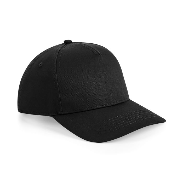 Urbanwear 5-panel snapback - Black - One size
