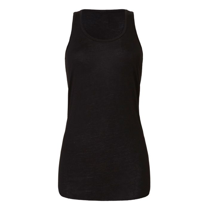 Flowy racerback tank top - Black - M