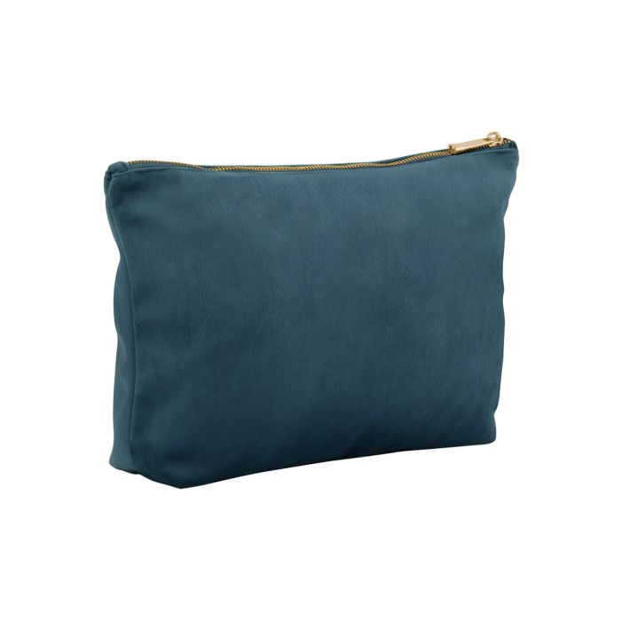 Velvet accessory bag - Blue Topaz - S Velvet accessory bag - Blue Topaz - S