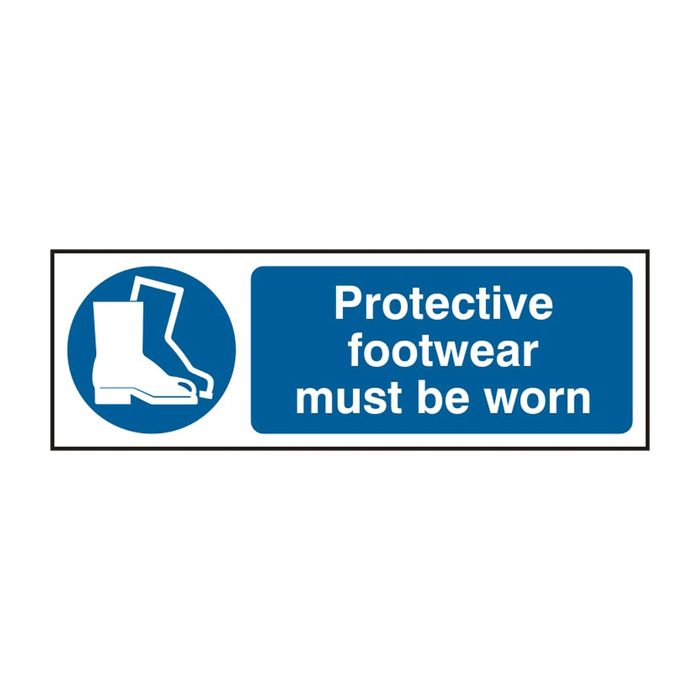 PROTECTIVE FOOTWEAR SAV 300MM X 100MM - White/Blue
