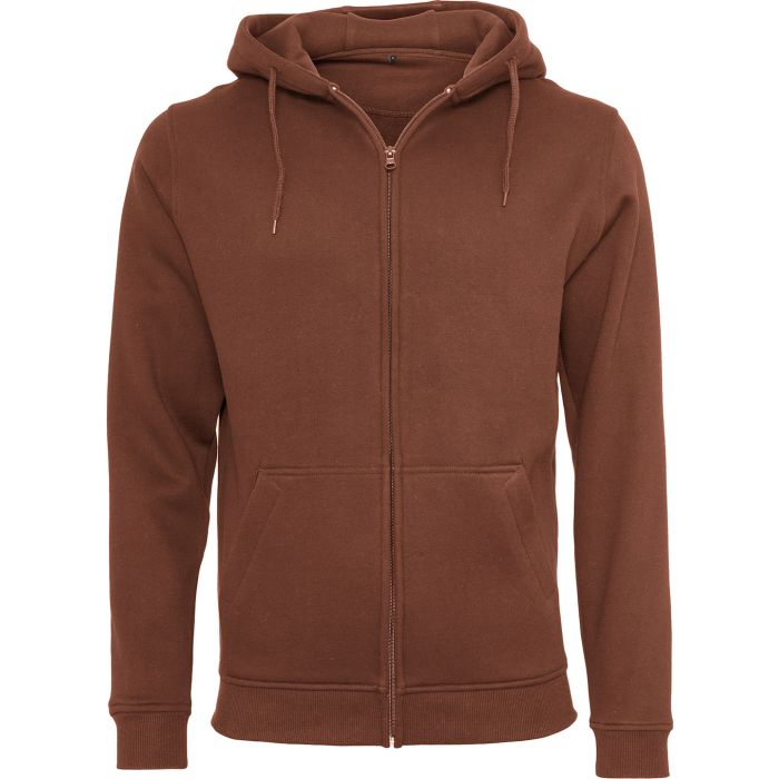 Heavy zip hoodie - Bark - S Heavy zip hoodie - Bark - S